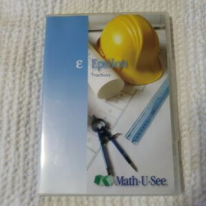 Math-U-See Epsilon DVD Fractions Homeschool Curriculum Instruction Video Master